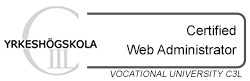 Certified Web Admninistrator
