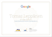 Google Marketing Certificate